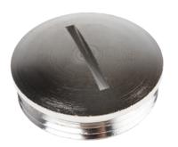 52003430 Lapp Blanking Plug, PG21, Nickel Plated Brass, 30mm Diameter, Threaded