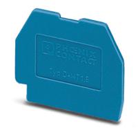 3025529 Phoenix Contact D-MT 1.5 BU Series End Cover for Use with DIN Rail Terminal Blocks