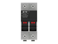 1snf100034r0000 TE Connectivity 30A Fuse Holder for 10 x 38mm Fuse, 2P, 600V