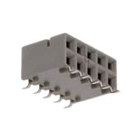 71609-305alf Amphenol Communications Solutions Surface Mount PCB Socket, 10-Contact, 2-Row, 2.54mm Pitch