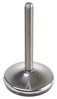 162-3259 RS PRO M16 Rubber Adjustable Foot, 1500kg Static Load Capacity 10° Tilt Angle