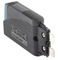 0712217 Phoenix Contact Thermal Circuit Breaker - TCP 2A  Single Pole 65 V dc, 250V ac Voltage Rating On Base Element, 2A