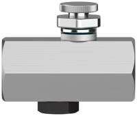 gr-14 Festo GR Series Threaded Flow Valve, G 1/4 Inlet Port x G 1/4 Outlet Port, 2101
