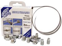 mb1707 Jubilee 9 Piece Mild Steel Worm Drive Hose Clip Banding