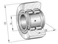 pwtr40-2rs-xl Concentric Track Roller PWTR40-2RS-XL, 40mm ID, 80mm OD