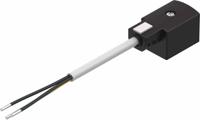 kmf-1-24dc-25-led Festo Plug and Cable, KMF Series, For Use With MFHE Series Solenoid Valve
