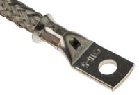 489-208 RS PRO Braided Wire, M5 Stud Size, 16 x 20 x 0.2 mm, 0.15m, BS EN 13602:2002, BS4109