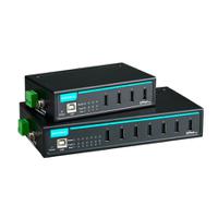 uport-407-t-wo-adapter MOXA 7 Port USB 2.0 USB B  Hub, USB Powered