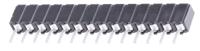 ces-114-01-t-s Samtec CES Series Straight Through Hole Mount PCB Socket, 14-Contact, 1-Row, 2.54mm Pitch, Through Hole Termination