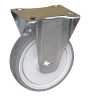 373342 Guitel Hervieu Fixed Castor Wheel, 150kg Capacity, 100mm Wheel