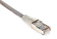 557-234 RS PRO, 0.5m Cat5e, Grey RJ45 to Male RJ45 Male, F/UTP Shielded, Terminated PVC Sheath