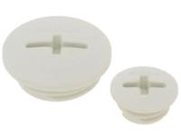 52006160 Lapp Blanking Plug, M50, Fibreglass Nylon, 56.1mm Diameter, Threaded