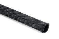170-01308 HellermannTyton Polyamide 6 Black Cable Sleeve, 44mm Diameter, 50m Length, HEGWS70 Series