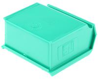 484-3980 RS PRO PP Storage Bin, 90mm x 100mm x 50mm, Green