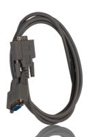 266-8497 RS PRO Female 9 Pin D-sub to Female 9 Pin D-sub Serial Cable, 2m PVC