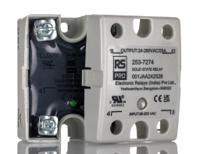 253-7274 RS PRO Solid State Relay, 25 Amps Load, Panel Mount, Surface Mount, 280 Vrms Load