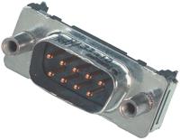 164007 Provertha TMC 25 Way SMT D-sub Connector Plug, 2.76mm Pitch