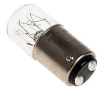 360-7496 RS PRO BA15d Indicator Light, Clear, 220 → 260 V, 38 mA, 3000h