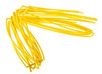399-489 RS PRO Heat Shrink Tubing, Yellow 1.6mm Sleeve Dia. x 1.2m Length 2:1 Ratio