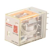 121-7795 RS PRO Plug In Power Relay, 12V dc Coil, 5A Switching Current, 4PDT