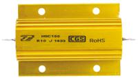 hsc100r10j TE Connectivity, 100mΩ 100W Wire Wound Chassis Mount Resistor HSC100R10J ±5%
