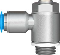 grla-38-qs-10-d Festo GRLA Series Tube Exhaust Valve, 10mm Tube Inlet Port x G 3/8 Outlet Port, 193151