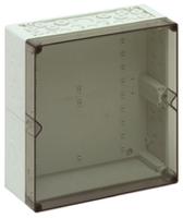 74400201 Spelsberg AKL Series Grey Polystyrene Enclosure, IP65, Transparent Lid, 300 x 300 x 132mm