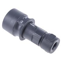 pxp601008pcr0709 Bulgin Circular Connector, 8 Contacts, Cable, Standard Connector, Plug, Male, IP66, IP68, IP69K, Buccaneer 6000 Series