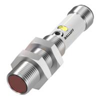 bos024u BALLUFF Through Beam Receiver Photoelectric Sensor, Barrel Sensor, 8 m Detection Range