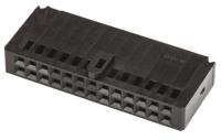 102387-6 TE Connectivity, AMPMODU MOD IV Female Connector Housing, 2.54mm Pitch, 26 Way, 2 Row