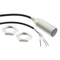 e2b-m18ks08-wp-b1-2m Omron Inductive Threaded Barrel Proximity Sensor, M18, 8 mm Detection, PNP NO, 12 → 24 V dc