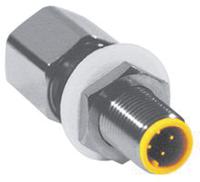 fk-fs-44m12 Turck Circular Connector, 4 Contacts, Panel, M12 Connector, Plug, Socket, Male/Female, IP68, FK FS Series