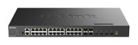 dxs-3410-32xye D-Link 10G Layer 3 Stackable Managed Switch 4 x 10G SFP+ ports and 4 x 10/25G SFP28 ports, Managed 32 Port Network