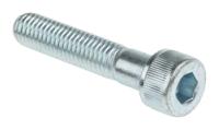 483-8411 RS PRO Bright Zinc Plated Steel Hex Socket Cap Screw, DIN 912, M8 x 40mm