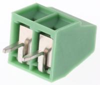 1751248 Phoenix Contact MKDS 1/ 2-3.5 Series PCB Terminal Block, 2-Contact, 3.5mm Pitch, Through Hole Mount, 1-Row, Screw