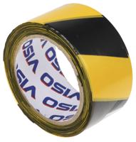 503-708 RS PRO Black/Yellow High-Density Polyethylene 100m Barrier Tape, 0.02mm Thickness
