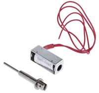 8m10-02-62-24-vcc-100 Mecalectro Linear Solenoid, 24 V dc, 0.1N, 30 x 12.7 x 10 mm
