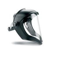 1011623 Honeywell Safety Clear PC Face Shield with Brow, Chin Guard , Resistant To Chemical Splashes, Flying Particles