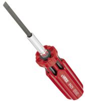 342501 Virax Phillips, Pozidriv Bit Holder Screwdriver, 0.8 x 5 mm, 1 x 7 mm, 2.5 x 8 mm, PH1 mm, PH2 mm, PZ1 mm, PZ2 mm Tip,