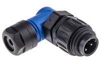 c01620k00310010 Amphenol Industrial Circular Connector, 3 Contacts, Cable, Standard Connector, Plug, Male, IP67, Ecomate M Series