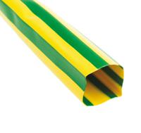 dcpt-2613-45-15m TE Connectivity Heat Shrink Tubing, Green/Yellow 26mm Sleeve Dia. x 1.5m Length 2:1 Ratio, DCPT Series