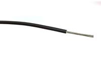 196-4333 RS PRO Black 1mm² Hook Up Wire, 32/0.2 mm, 100m, PVC Insulation