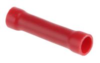 534-288 RS PRO Butt Splice Connector, Red, Insulated, Tin 22 → 16 AWG