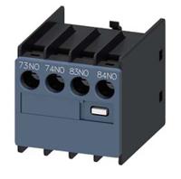 3rh2911-1la20 Siemens Auxiliary Switch Block, 2 Contact, 1NC + 1NO, Snap-On, Sirius Innovation 3RH29