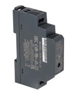 ddr-15g-24 MEAN WELL DDR-15 DC-DC Converter, 24V dc/ 630mA Output, 15W, DIN Rail Mount, +85°C Max Temp -40°C Min Temp