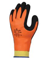 sho406 Showa 406 Orange Nylon, Polyester Work Gloves, Size 9, Latex Coating