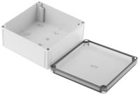 11100701 Spelsberg TK PS Series Grey Polystyrene Enclosure, IP66, Transparent Lid, 182 x 180 x 90mm