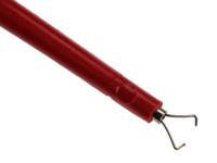 973592101 Hirschmann Test & Measurement Red Grabber Clip with Pincers, 2A, 30 V ac, 60 V dc