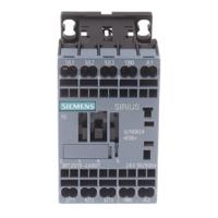 3rt2016-2ab01 Siemens SIRIUS 3RT Size S00, 3RT2 Contactor, 24 V ac Coil, 3-Pole, 9 A, 4 kW, 3NO, 400 V ac