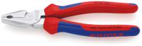 02-05-180 Knipex Combination Pliers, 190 mm Overall, Straight Tip
